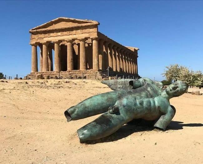 Vista Mare Acomodação com café da manhã Agrigento Exterior foto